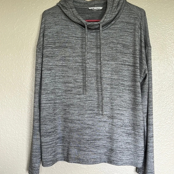Workshop Republic Clothing Tops - Workshop‎ Gray Hooded Pullover Size Medium